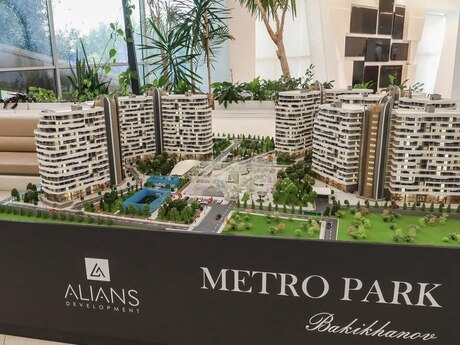 Metro Park Bakıxanov kompleksində 3 otaqlı yeni tikili mənzil satılır, 66,1 m², 148 000 AZN, şəkil 3 / 4