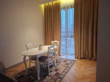 Nizami City kompleksində 2 otaqlı yeni tikili mənzil kirayə verilir, 50 m², 1 350 AZN/ay, şəkil 4 / 9