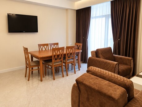 Сдаётся 3-комнатная квартира в новостройке, ЖК Şokolad Tower, 105 м², 1 300 AZN/мес, фото 4 / 11