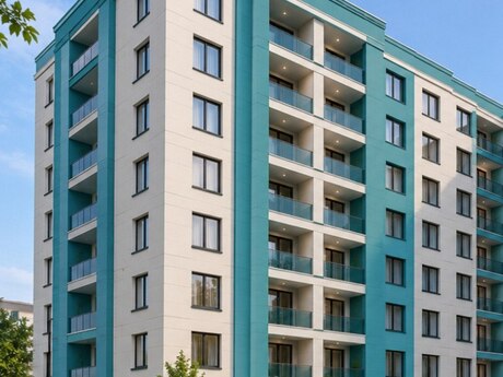 1-комн. · 53 m² · 4/8 этаж, Masazır