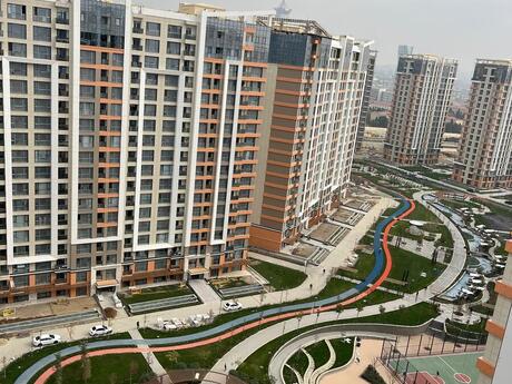 3-room new-build apartment for rent in City Garden, 90 m², 1 000 AZN/mo, photo 5 / 7