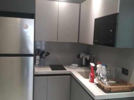 TAC Residence kompleksində 1 otaqlı yeni tikili mənzil kirayə verilir, 60 m², 1 600 AZN/ay, şəkil 3 / 12