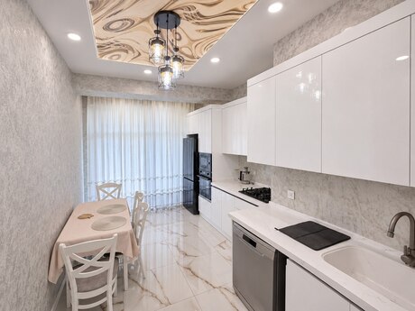 Nəriman Nərimanovda 2 otaqlı yeni tikili mənzil kirayə verilir, 90 m², 1 200 AZN/ay, şəkil 4 / 7