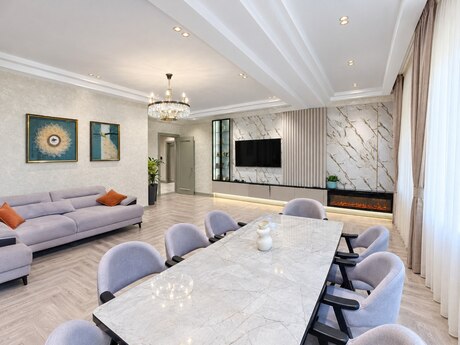 Gənclikdə 3 otaqlı yeni tikili mənzil satılır, 142 m², 539 000 AZN, şəkil 2 / 12