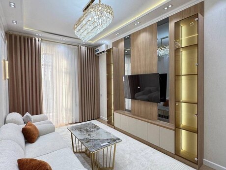 BCR Khatai kompleksində 2 otaqlı yeni tikili mənzil kirayə verilir, 85 m², 1 500 AZN/ay, şəkil 2 / 9