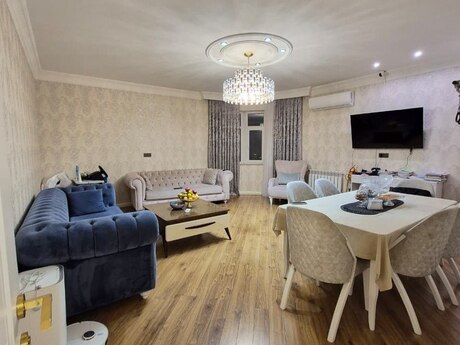 Elan №6578635 - Bakı, İnşaatçılar m., 3 otaqlı, 125 m², 18/19 mərtəbə