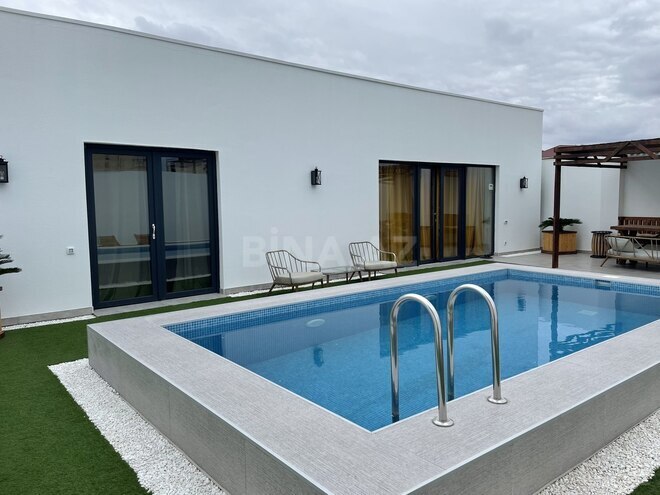 4 otaqlı həyət evi/bağ evi - Mərdəkan q. - 156 m² (2)