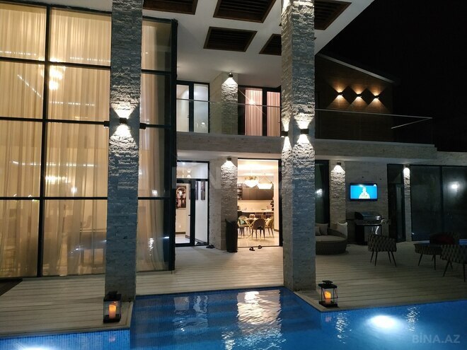 4 otaqlı həyət evi/bağ evi - Mərdəkan q. - 350 m² (2)