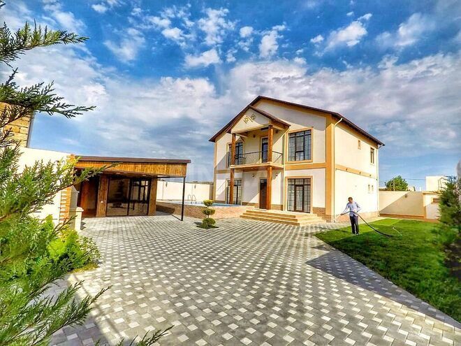 5 otaqlı həyət evi/bağ evi - Mərdəkan q. - 220 m² (1)
