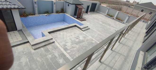 4 otaqlı həyət evi/bağ evi - Türkan q. - 300 m² (15)