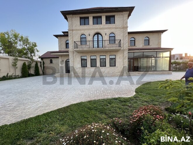 7 otaqlı həyət evi/bağ evi - Şüvəlan q. - 480 m² (2)