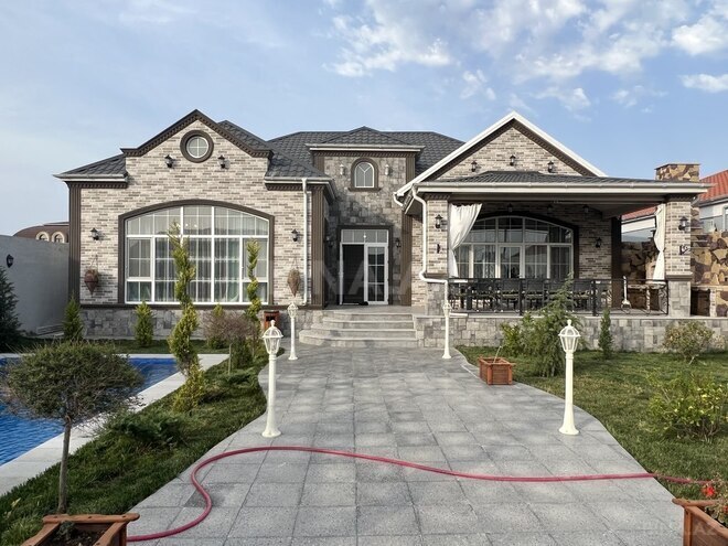 4 otaqlı həyət evi/bağ evi - Mərdəkan q. - 200 m² (4)