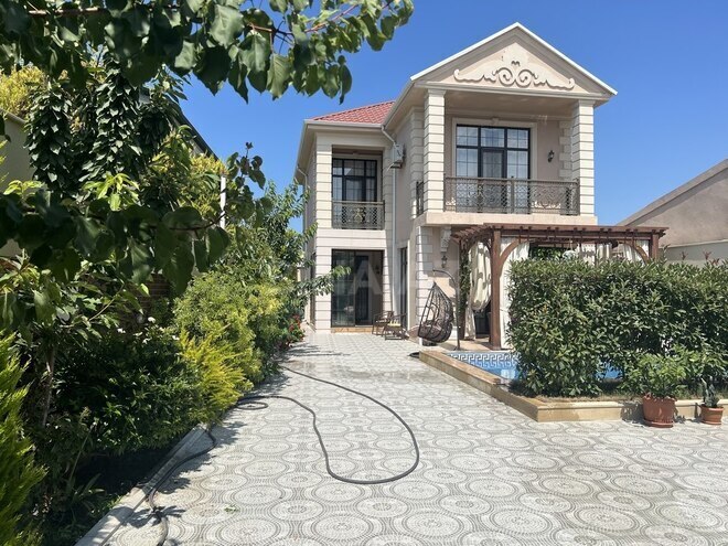 4 otaqlı həyət evi/bağ evi - Mərdəkan q. - 280 m² (1)
