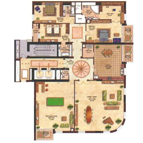 5-комн. новостройка - Насиминский  р. - 446 м² (2)