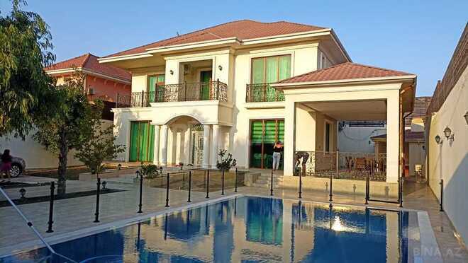 5 otaqlı həyət evi/bağ evi - Şüvəlan q. - 360 m² (1)