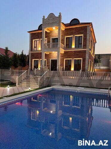 6 otaqlı həyət evi/bağ evi - Novxanı q. - 220 m² (1)