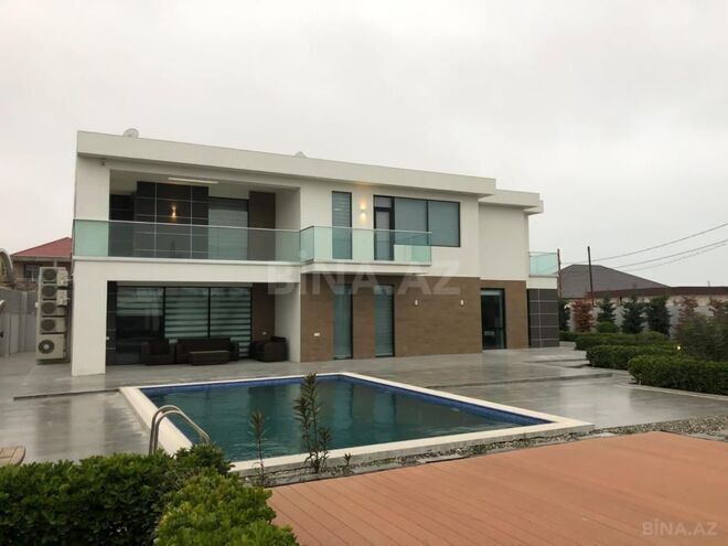 İcarəyə verilir 6 otaqlı həyət evi/bağ evi 360 m², Mərdəkan q., photo 1 from 32