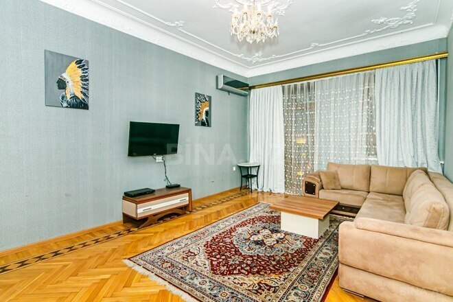 4 otaqlı köhnə tikili - Sahil m. - 130 m² (4)