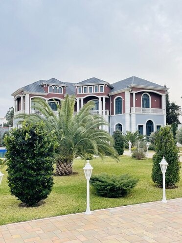 6 otaqlı həyət evi/bağ evi - Mərdəkan q. - 320 m² (1)