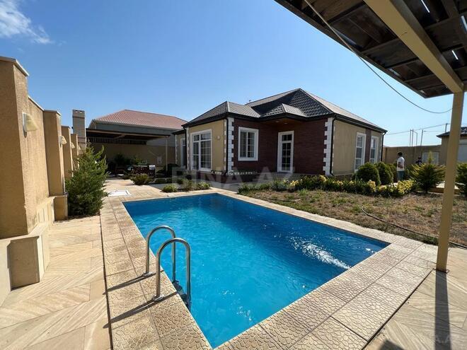 İcarəyə verilir 4 otaqlı həyət evi/bağ evi 200 m², Mərdəkan q., photo 1 from 26