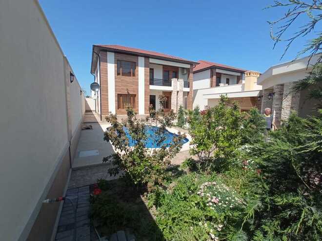 5 otaqlı həyət evi/bağ evi - Mərdəkan q. - 400 m² (2)