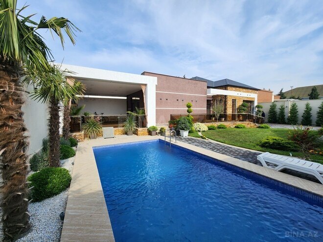 4 otaqlı həyət evi/bağ evi - Mərdəkan q. - 280 m² (1)