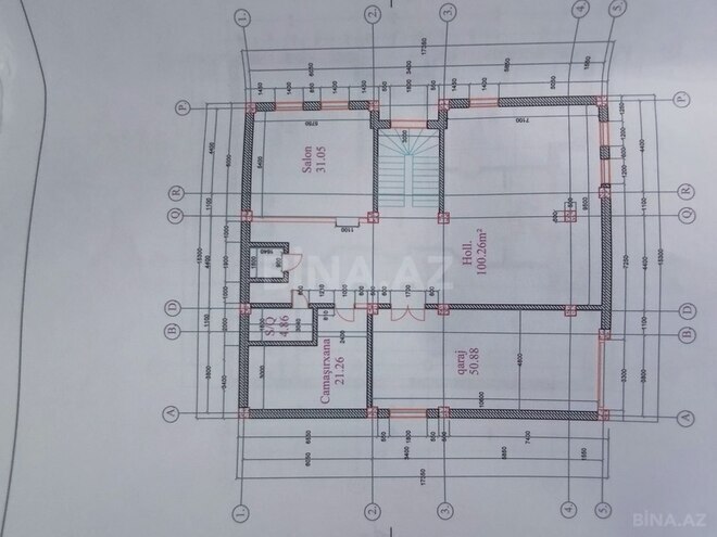 14 otaqlı həyət evi/bağ evi - Nəsimi m. - 1100 m² (27)