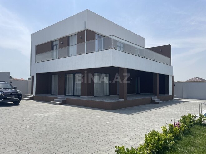 5 otaqlı həyət evi/bağ evi - Nardaran q. - 389 m² (2)