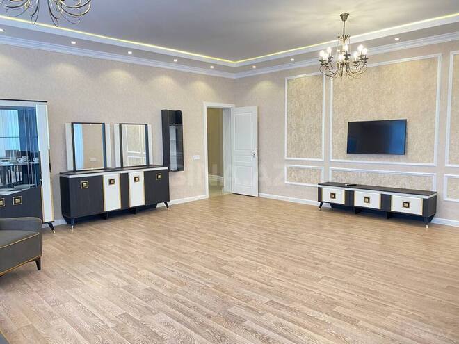 3 otaqlı yeni tikili - Şah İsmayıl Xətai m. - 156 m² (3)