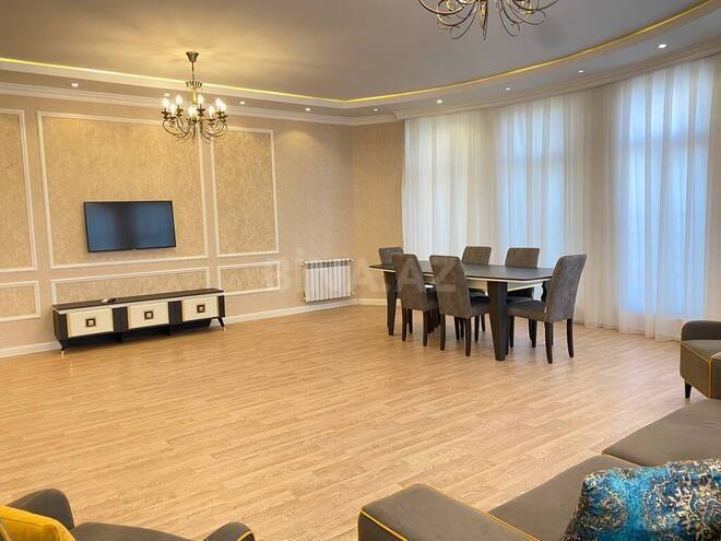 3 otaqlı yeni tikili - Şah İsmayıl Xətai m. - 156 m² (9)