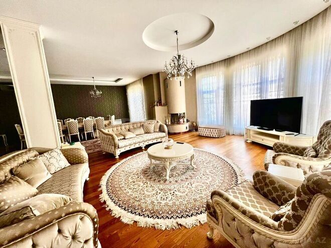 7 otaqlı həyət evi/bağ evi - Nəsimi m. - 600 m² (1)