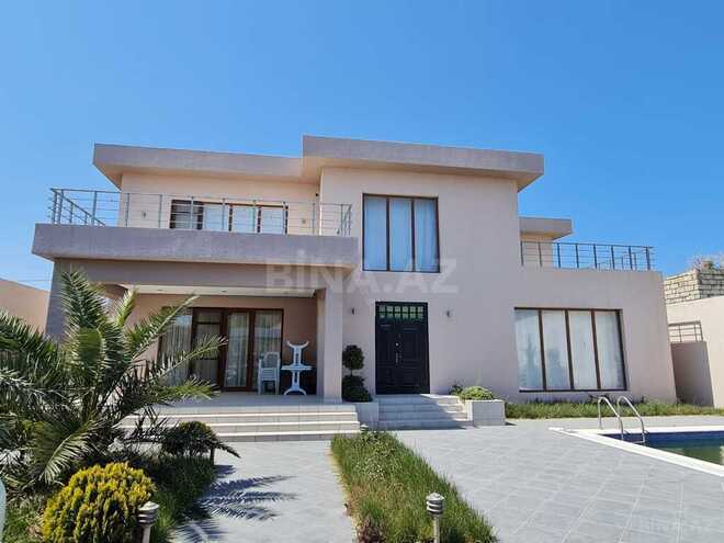 6 otaqlı həyət evi/bağ evi - Şüvəlan q. - 410 m² (1)