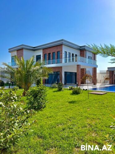 6 otaqlı həyət evi/bağ evi - Şüvəlan q. - 500 m² (1)