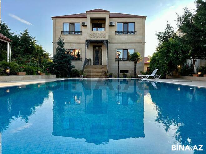 6 otaqlı həyət evi/bağ evi - Mərdəkan q. - 420 m² (1)