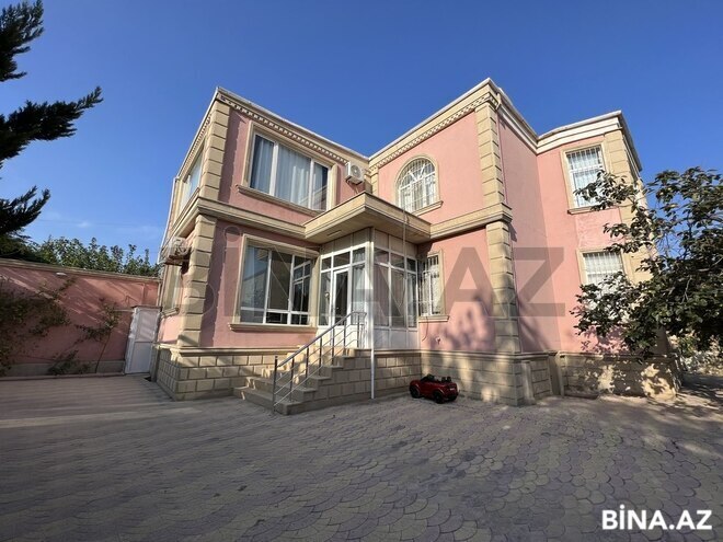 8 otaqlı həyət evi/bağ evi - Həzi Aslanov q. - 300 m² (1)