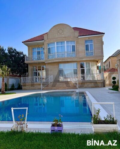 7 otaqlı həyət evi/bağ evi - Şüvəlan q. - 450 m² (9)