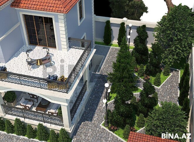 5 otaqlı həyət evi/bağ evi - Novxanı q. - 500 m² (10)