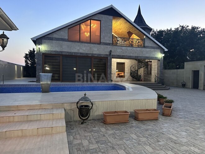 7 otaqlı həyət evi/bağ evi - Bilgəh q. - 320 m² (1)