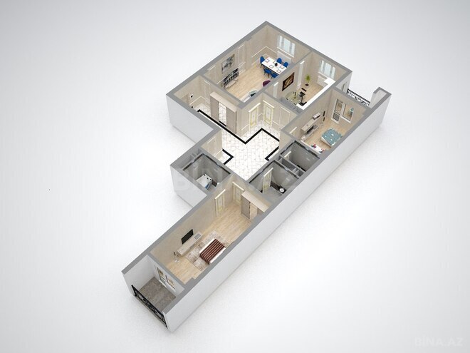 Продаётся 3-комн. новостройка 165 м², Наримановский  р., photo 9 from 30
