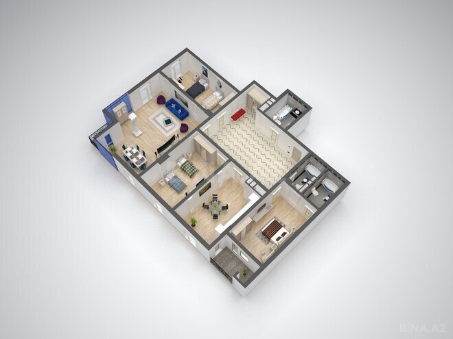 Satılır 4 otaqlı yeni tikili 207 m², Nərimanov r., photo 9 from 32