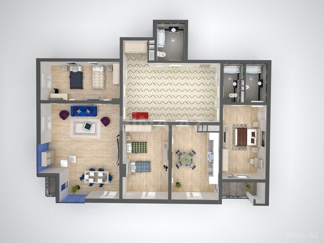 Satılır 4 otaqlı yeni tikili 207 m², Nərimanov r., photo 8 from 32