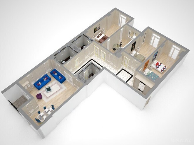 Satılır 4 otaqlı yeni tikili 217 m², Nərimanov r., photo 10 from 30