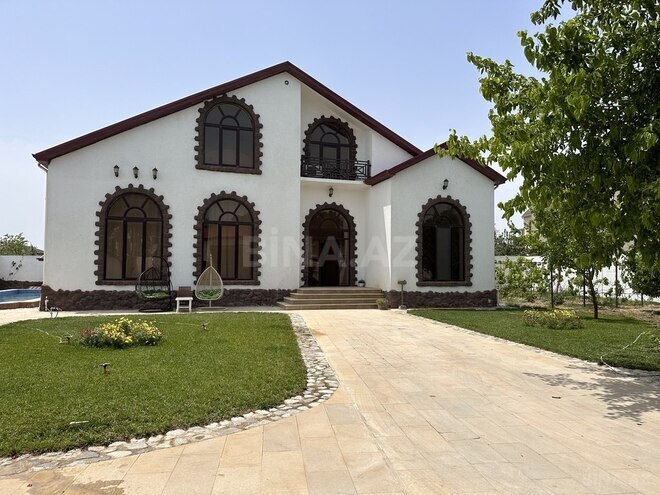 5 otaqlı həyət evi/bağ evi - Mərdəkan q. - 290 m² (2)