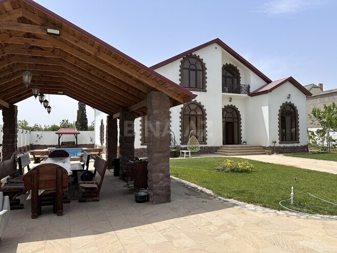 5 otaqlı həyət evi/bağ evi - Mərdəkan q. - 290 m² (1)