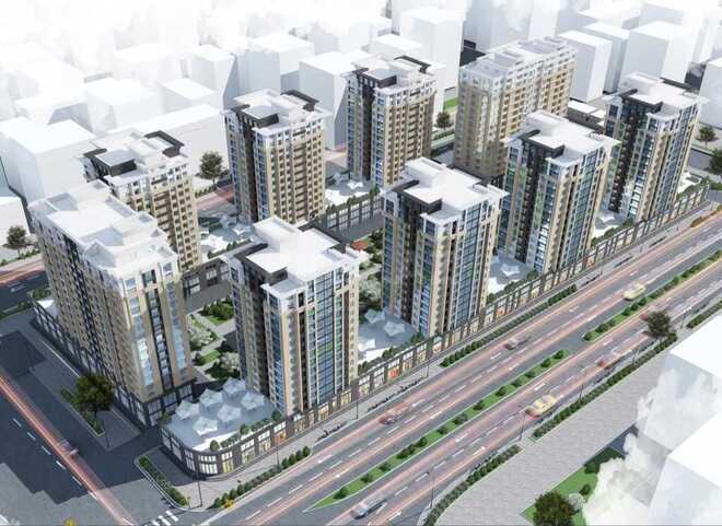 2-комн. новостройка - м. 8 ноября - 89.7 м² (1)
