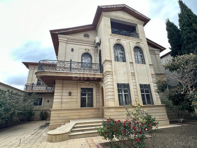 7 otaqlı həyət evi/bağ evi - Nəsimi m. - 450 m² (1)