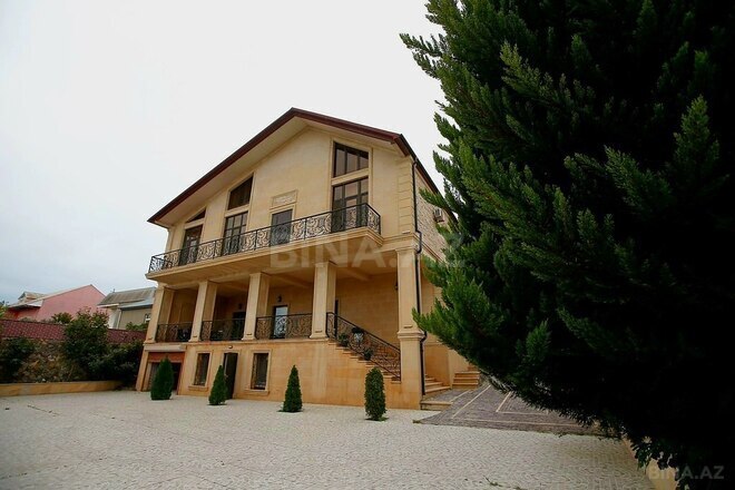 6 otaqlı həyət evi/bağ evi - Badamdar q. - 430 m² (2)