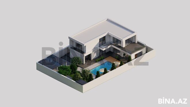 5 otaqlı həyət evi/bağ evi - Albalılıq q. - 275 m² (6)