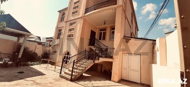 6 otaqlı həyət evi/bağ evi - Badamdar q. - 510 m² (1)
