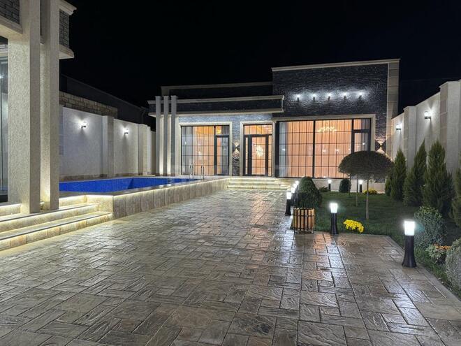 4 otaqlı həyət evi/bağ evi - Mərdəkan q. - 200 m² (2)